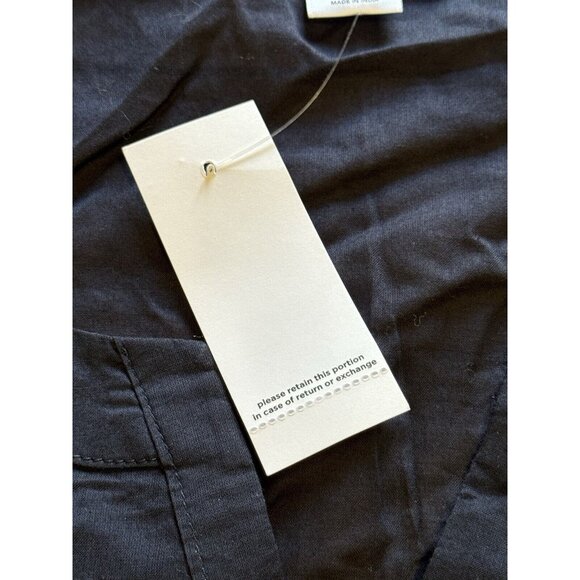 ANN TAYLOR LOFT Women Tiered Blue Ruffle Front Tank Top Sleeveless Small NWT - Picture 4 of 13